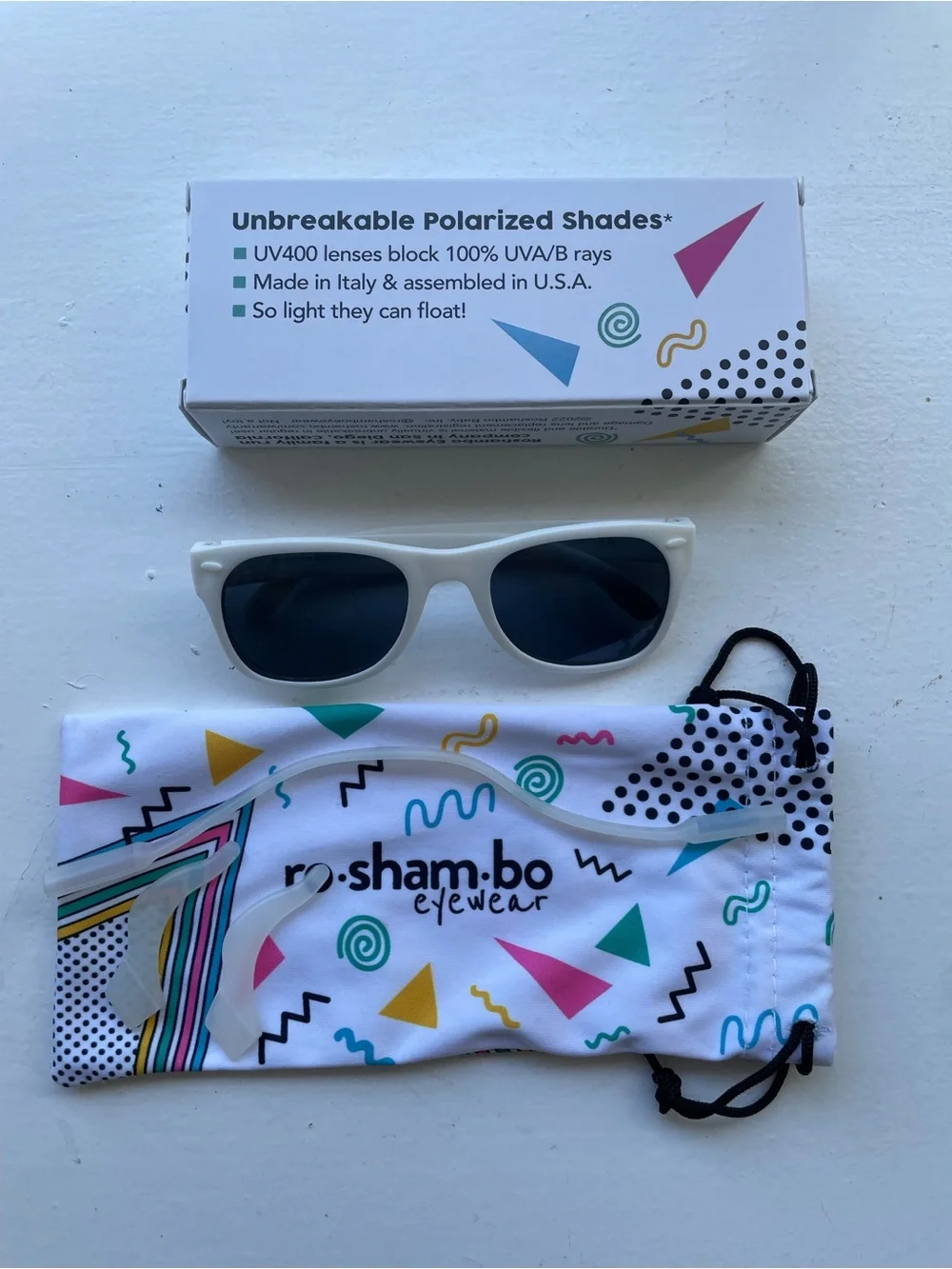 RoShamBo Baby Sunglasses - Ice Ice Baby